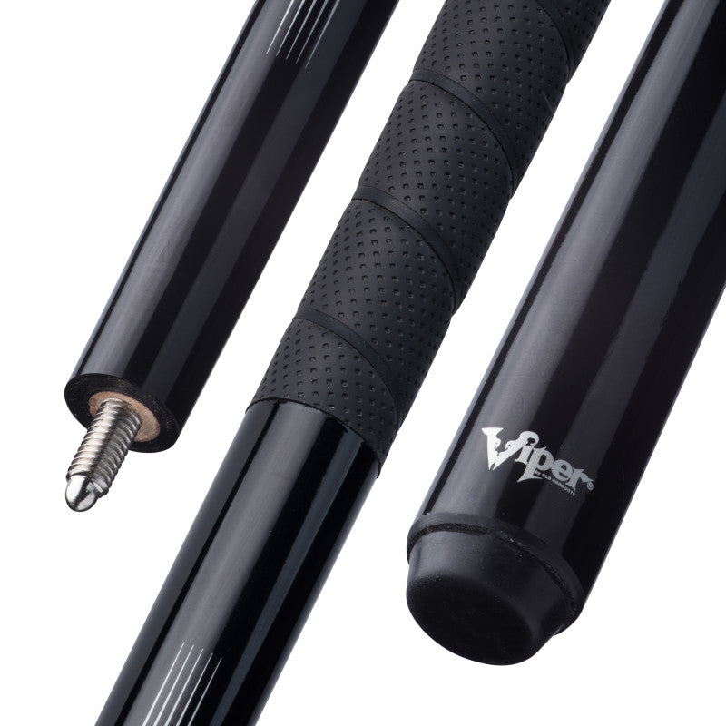 Viper Sure Grip Pro Black Billiard/Pool Cue Stick