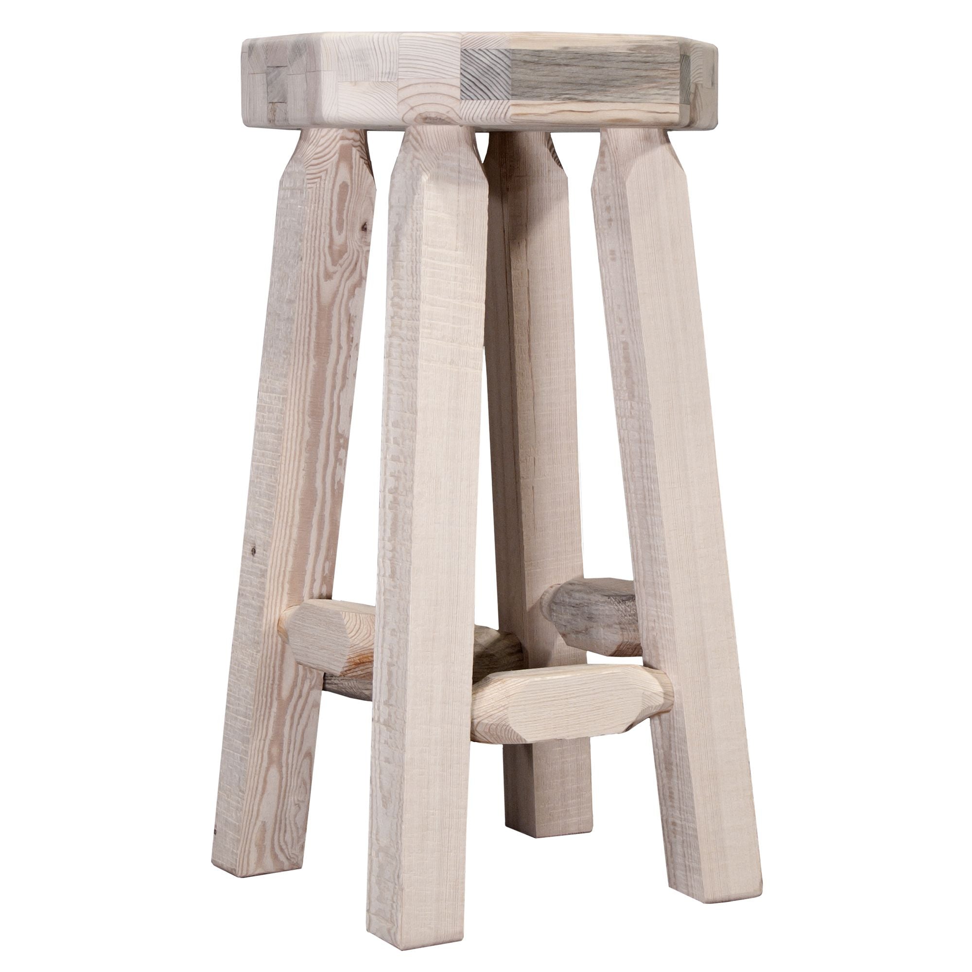 Montana Woodworks Homestead Collection Counter Height Backless Barstool