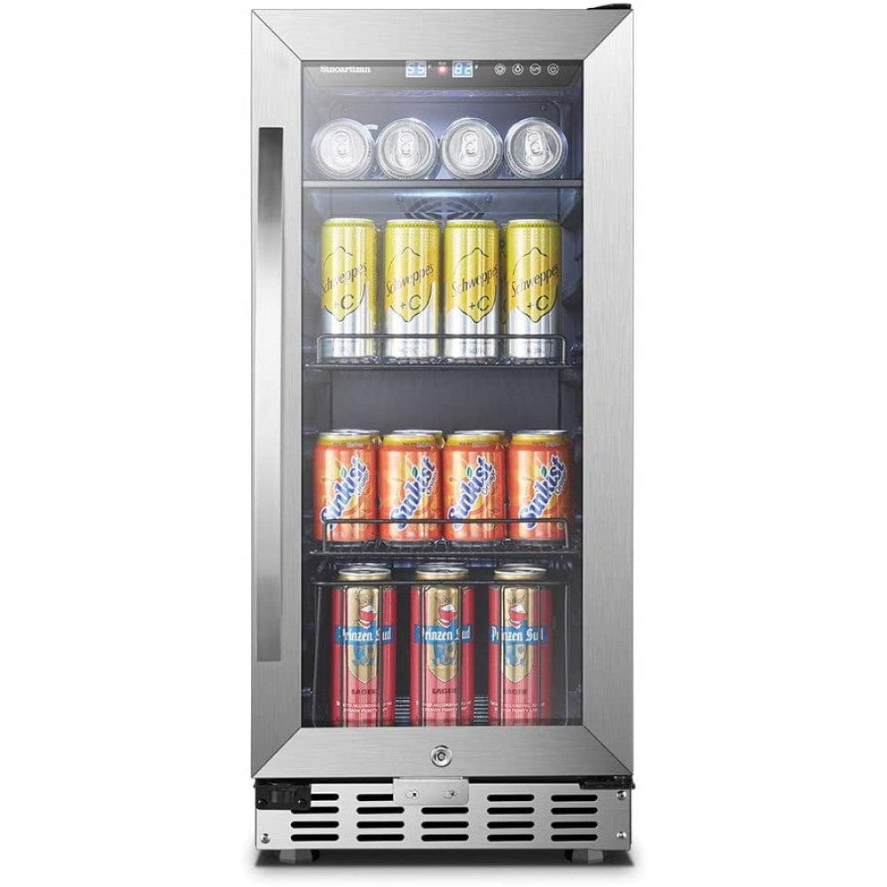 Sinoartizan 70 Cans Single Zone Stainless Steel Beverage Coolers ST-33BC